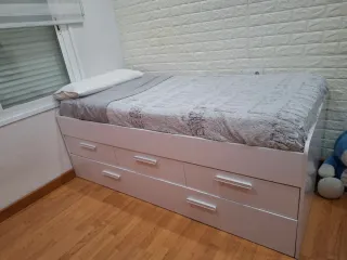 Cama nido con cajones