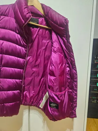 Plumas rosa talla XL