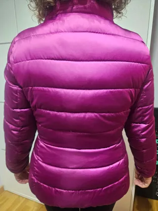 Plumas rosa talla XL