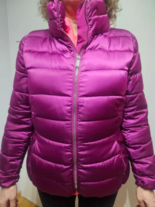 Plumas rosa talla XL