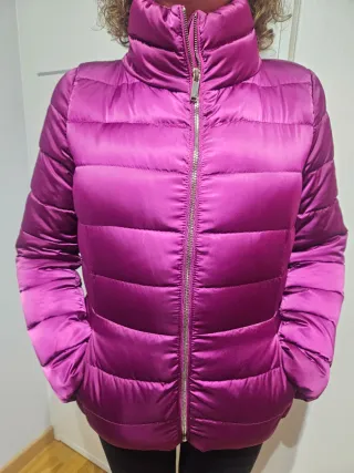 Plumas rosa talla XL