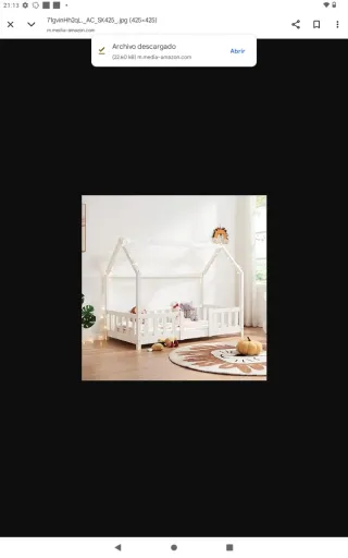 Cama nido infantil blanca