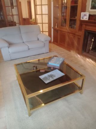 Alfombra de lana beige 300x200 cm