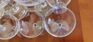 Copas de champán/cóctel de cristal