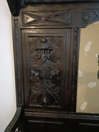 Conjunto Muebles Antiguos Castellanos Madera