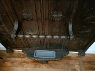 Conjunto Muebles Antiguos Castellanos Madera