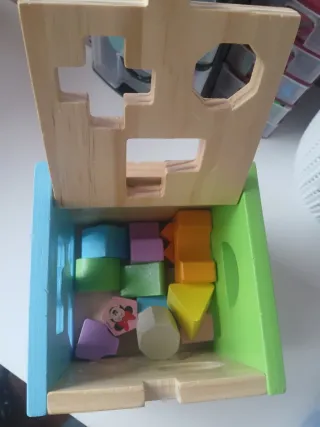 Cubo Encajables Disney Mickey y Pluto