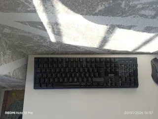 Teclado y Ratón Gamer Negro