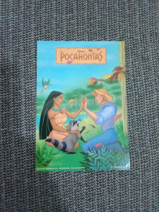 8 Postales Disney Pocahontas, Aladdin, Toy Story