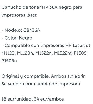 Cartucho Toner HP LaserJet Regenerado