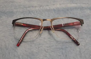 Montura Gafas Hugo Boss Hombre Negra Roja
