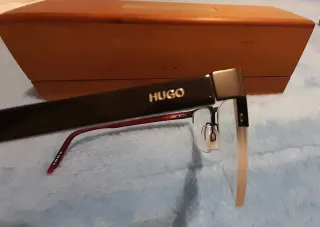 Montura Gafas Hugo Boss Hombre Negra Roja