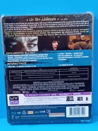 The Equalizer Blu-Ray + DVD Steelbook FR