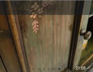 Mueble de madera maciza. REBAJADA A 55€.