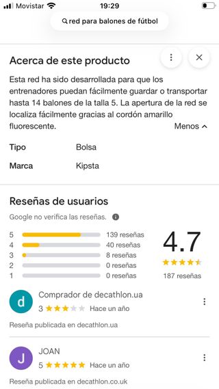 Red para balones y pelotas