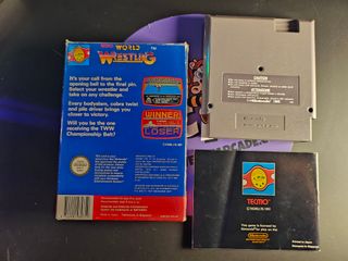 Tecmo World Wrestling NES (PAL España)