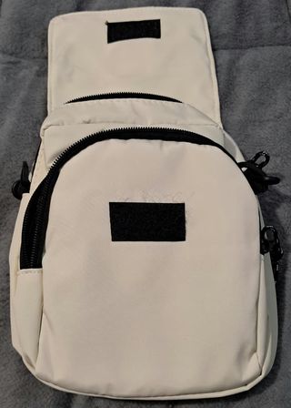 Bandolera Blanca "Cross Eyes" - Bolso Hombro