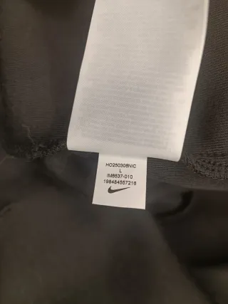 Chándal Nike Tech Fleece Negro Reflectante T.L