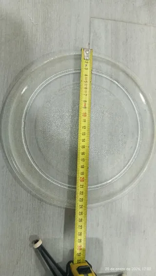 Plato giratorio microondas con ruedas