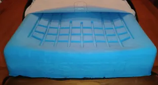 Cojín antiescaras con taco abductor.