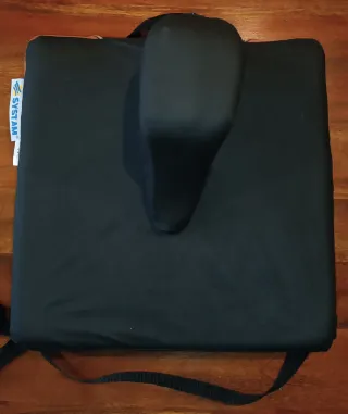 Cojín antiescaras con taco abductor.