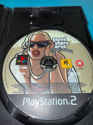Lote GTA Vice City Stories y San Andreas PS2