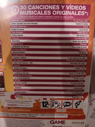 Singstar Latino PS2