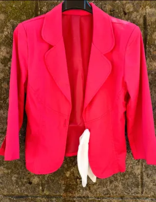 Blazer rosa fucsia