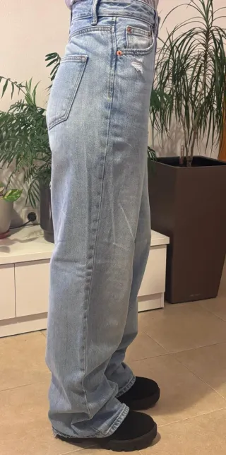 Pantalones vaqueros anchos