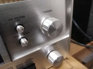 Sansui 551 Receptor Estéreo Plata