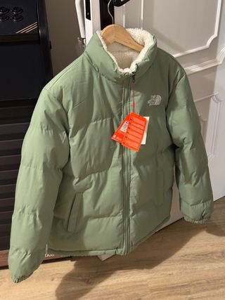 Cazadora The North Face reversible verde