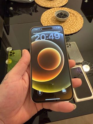 iPhone 14ProMax+APPLECARE Oro 93% Batería