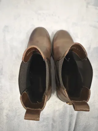 Botas Chelsea Cuero Marrón Talla 41