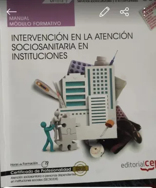 Libros de atención sociosanitario