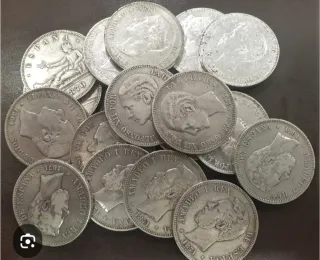 Monedas de plata