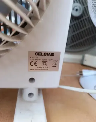 Ventilador de mesa Box Fan