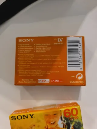 3x Sony Premium MiniDV 60 min / LP90