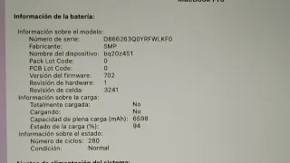 MacBook Pro 15 I7 512 GB