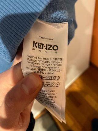 Felpa Kenzo Boke Boy cotone stampa