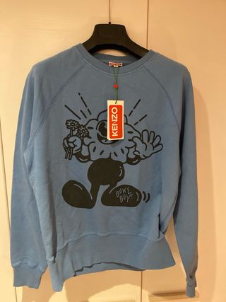 Felpa Kenzo Boke Boy cotone stampa