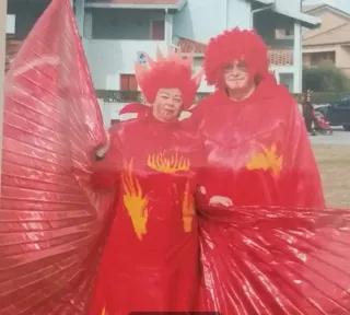 Costume Carnevale Fuoco