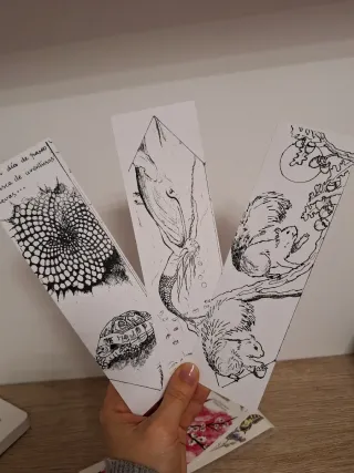 Lote marcapáginas orientales