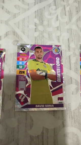 Cromos Guantes de Oro