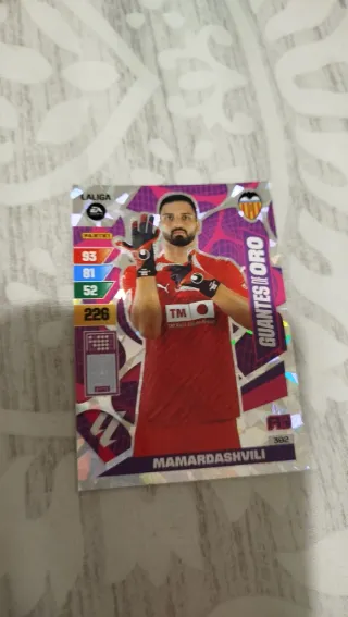 Cromos Guantes de Oro