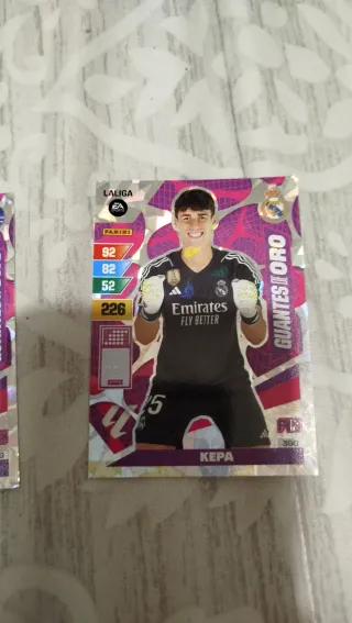 Cromos Guantes de Oro