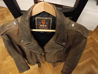 Cazadora Cuero Vintage Chevignon L