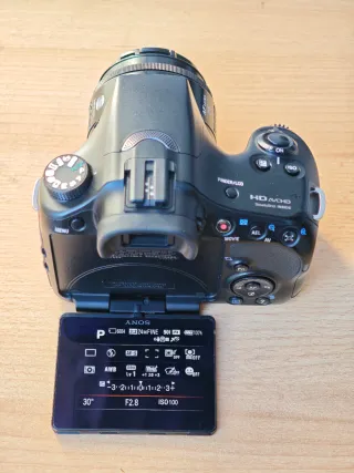 Cámara Sony a65 + Objetivo Minolta 28mm F2.8