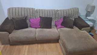 Sofá de salón con Chaise Longue