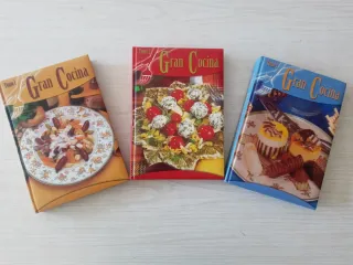 Tres libros de cocina