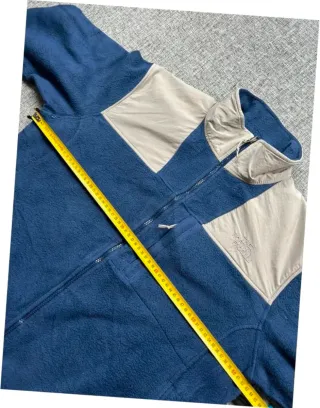 Forro polar The North Face Denali azul y beige